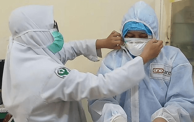 Ilustrasi Nakes Covid-19