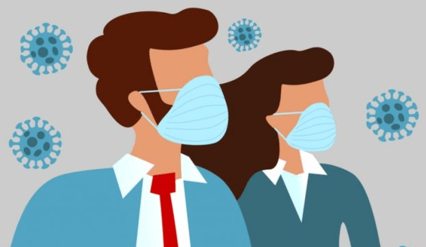 Ilustrasi Masker Covid-19
