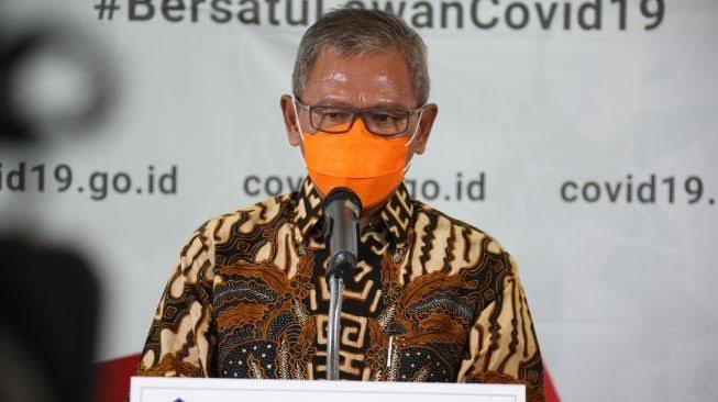 Achmad Yurianto, selaku Juru Bicara Covid-19 Pemerintah Indonesia
