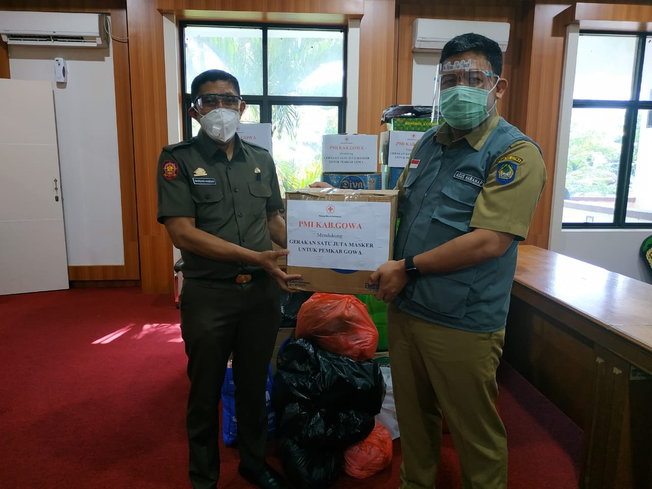 Pengurus PMI Kabupaten Gowa