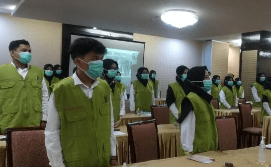 Pelepasan Tenaga Pendamping Gizi dan Konselor Stunting Progam Gammara'na, di Best Western Hotel Makassar