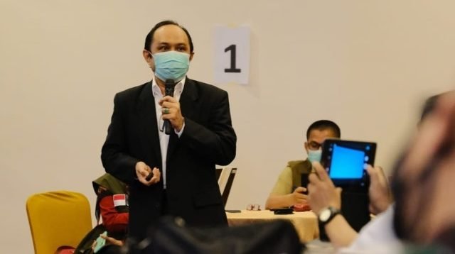 Pakar Epidemiologi Universitas Hasanuddin Prof Ridwan Amiruddin