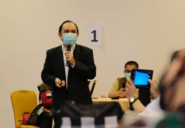 Pakar Epidemiologi Universitas Hasanuddin Prof Ridwan Amiruddin