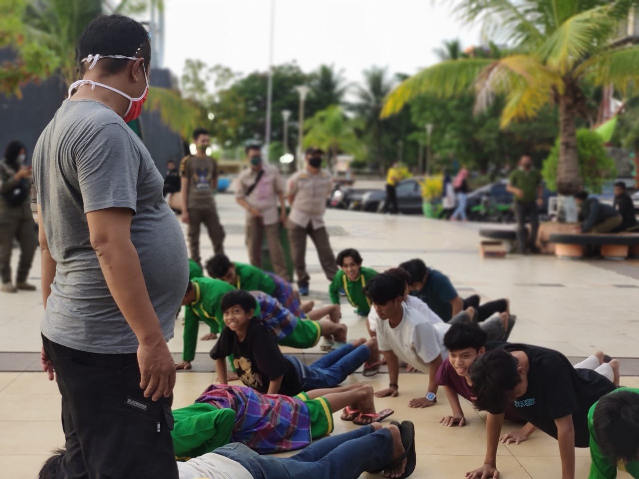 Pelanggar protokol kesehatan Covid-19