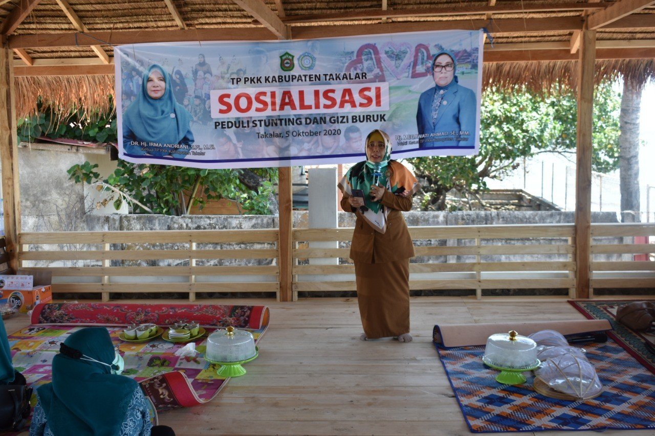 Suasana Sosialisasi Pencegahan Stunting