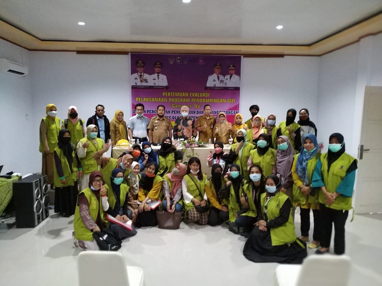 Foto pendamping tenaga gizi Sulsel