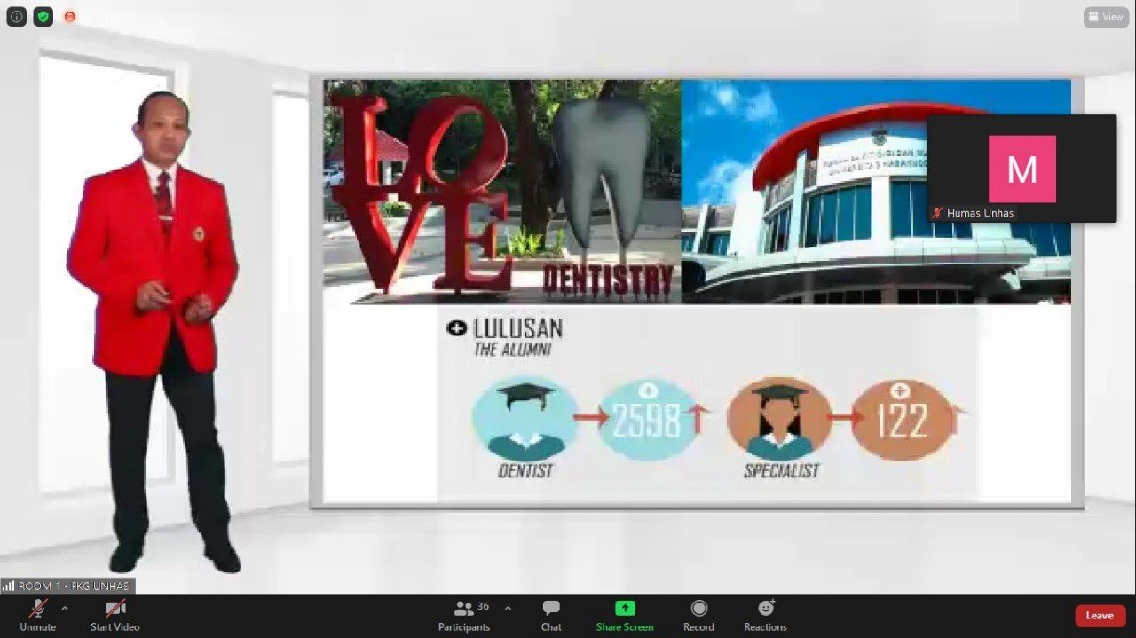 Visitasi pembukaan Program Studi Pendidikan Dokter Gigi Spesialis Kedokteran Gigi Anak pada FKG Unhas