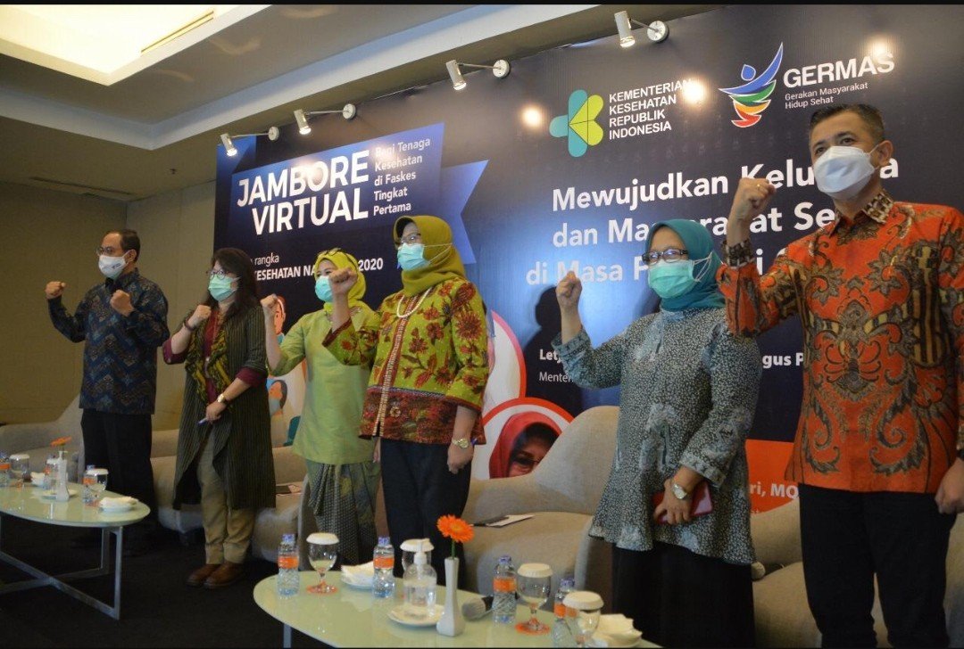 Suasana Jambore Virtual Bagi Tenaga Kesehatan di FKTP