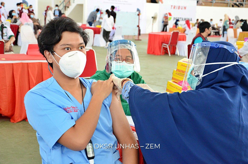 Proses vaksinasi Covid-19