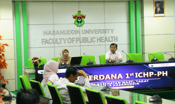 Rapat Perdana ICHP-PH di FKM Unhas Tamalanrea, Rabu 24 April 2024.