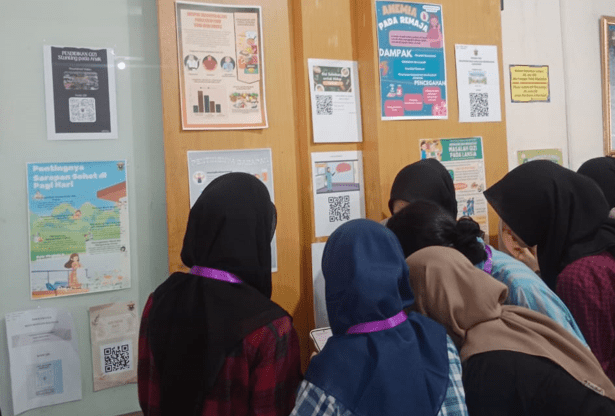 Mahasiswa Semester Satu Prodi Gizi FKM Unhas Pamerkan Hasil Karyanya1-min