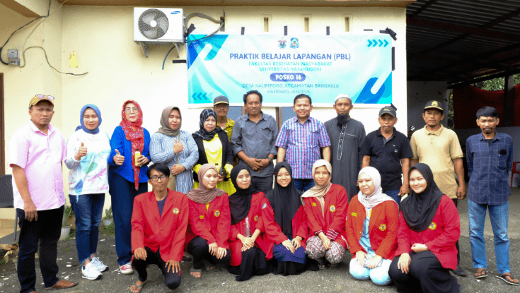 Dekan FKM Unhas Kunjungi Lokasi PBL di Jeneponto
