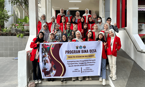 Fakultas Kesehatan Masyarakat Universitas Hasanuddin (FKM Unhas) kembali mengukuhkan komitmennya dalam pengabdian kepada masyarakat melalui pelaksanaan Program Bina Desa 2025.