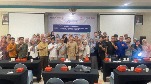 BBPOM Makassar Gelar Bimtek CPPOB untuk Tingkatkan Kepatuhan dan Mutu Pangan Olahan