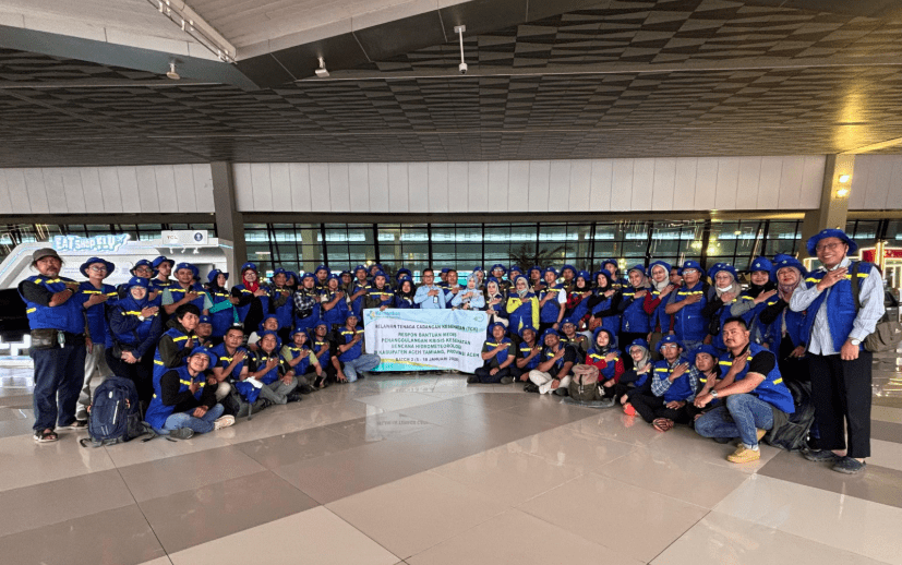 Kemenkes Lepas Relawan Tenaga Cadangan Kesehatan Batch II untuk Penanganan Krisis Kesehatan Pascabencana di Aceh