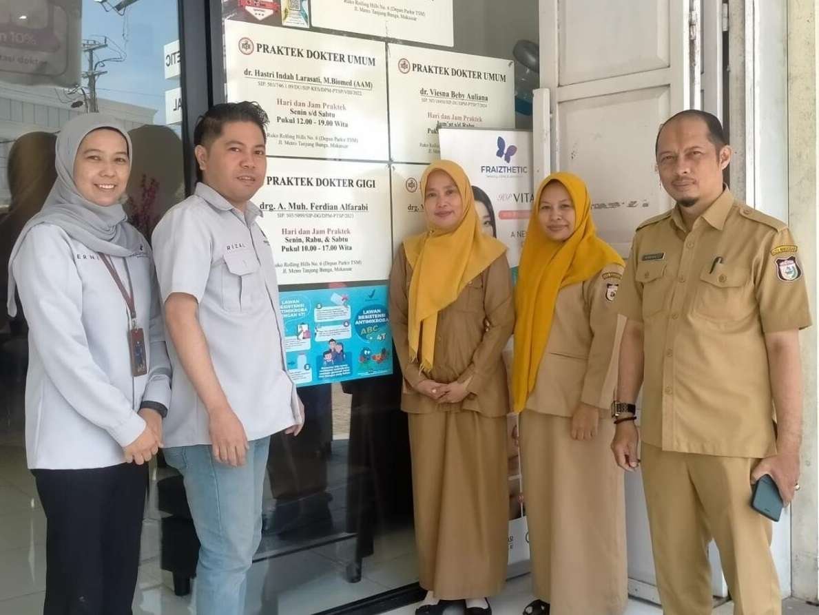 Cara SAPA DINKES Jaga Warga Makassar